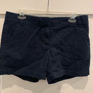 Navy jcrew chino short